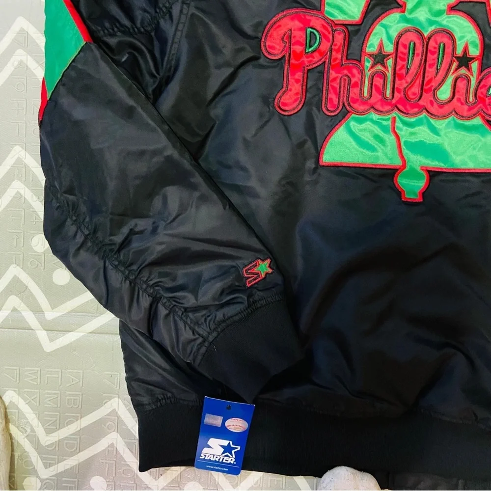 Starter vintage retro Philadelphia phillies bomber varsity baseball jacket XL